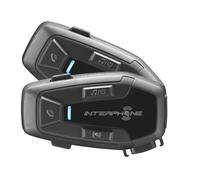 INTERPHONE U-COM 7R | Double | Bluetooth Removable Motorcycle Intercom and Integrated Battery 15H autonomy, 4 Bike 1 km, TFT and GPS compatible, waterproof, speaker 32mm, for all helmets