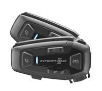 Interphone Cellularline U-com 8r Pack Intercom 2 Units Black unisex