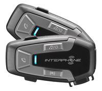 Interphone U-com6R Bluetooth Motorcycle Waterproof Intercom System - Twin Pack