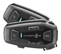 Interphone U-com8R Bluetooth Motorcycle Motorbike Waterproof Intercom -Twin Pack