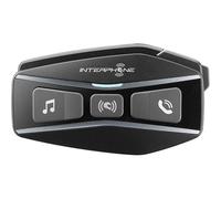 Interphone U-com 16 Bluetooth Communication System Single Pack, black
