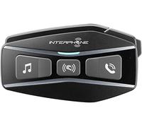 Interphone U-com 16 Bluetooth Communication System Single Pack, black
