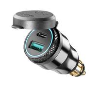 Interphone USB A & USB C Type DIN Adapter