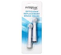 Interplak by Conair OptiClean Replacement Brush Heads 2 ea