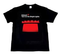 Interpol Turn On The Bright Lights Tee Rock Band shirtBlackXXL