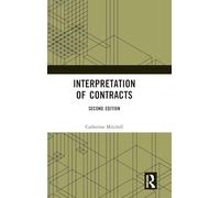 Interpretation of Contracts – Routledge