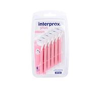Interprox Pink Nano Interphone Rox Plus Toothbrush, Set of 6 (36 pcs), Effective Interdental Cleaning for Gum Health, Recyclable, Manual, Unisex-Adults