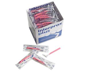 Interprox Plus interdental brushes, box of 100 units (nano pink)