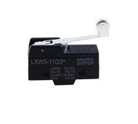 Interrupteur De Fin De Course LXW5 Micro Interrupteur LXW5-11Q1 11Q2 11D 11M 11N1 N2 11G 5Pcs(LXW-11G3)