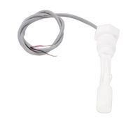 Interruptor de flotador de montaje lateral con sensor de nivel de líquido, pico de pato, rosca NPT de 1/2 pulgada, interruptor de nivel de líquido de plástico PP, luz blanca