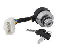 Interruptor de llave de arranque de arranque de 6 cables, arrancador de interruptor de llave de arranque para generador de gas de 2,5-6,5 kw 188f