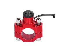 Interruptor de parada de arranque y parada del motor Aleación de aluminio universal para motocicleta ATV Manillar de 7/8 pulgadas Interruptor de parada del motor duradero