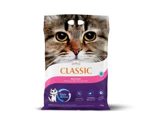 Intersand Classic Clumping Baby Powder Scent Cat Litter - 14kg