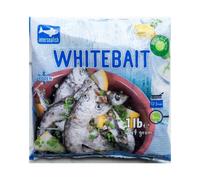 Interseafish Frozen Whitebait 454g x2 - Premium Whole Baby Fish - Wild-Caught, Cleaned & Ready to Cook - Perfect for Deep Frying, Grilling & Seafood Dishes