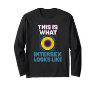 Intersex Pride This is What Intersex Looks Like Proud LGBTQ+ Long Sleeve T-Shirt