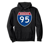 Interstate 95 Sign I-95 Highway Florida Georgia S Carolina Pullover Hoodie
