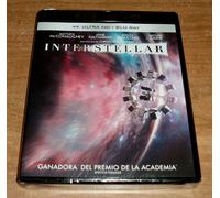 Interstellar 4K UHD + 2 Blu-Ray New Sealed Science Fiction