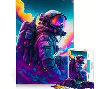 Interstellar Art 1000 Piece Jigsaw Puzzles for Adults Jigsaw Brain Think Pastime Game Real Challenge Xmas Santa Gift (38x26cm)