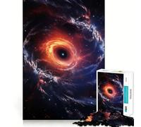 Interstellar Black Hole 1000 Piece Jigsaw Puzzles for Teenagers Jigsaw Memory Build True Detail Playful Challenge (38x52cm)