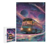 Interstellar Bus Journey Puzzle 1000 Teile Schwer Puzzle Spielzeug Lernspiel Impossible Herausforderungsspielzeug Für Erwachsene Kinder 500 PCS