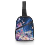 Interstellar Coral Reef Sling Bag Cross Body Bag Waist Pack