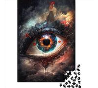 Interstellar Eye Puzzle for Adults And Teenagers 1000 Pieces Wooden Puzzles for Adults Puzzles for Teenagers Age 12 Years Up 1000pcs (75x50cm)