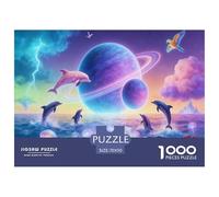 Interstellar Fantasy And The Ocean Jigsaw Puzzles for Adults Interesting Puzzles 1000 Jigsaws Educational Games Home Decoration Gifts 70x50cm/1000pcs