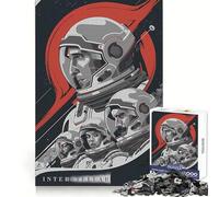 Interstellar Future 1000-piece Puzzle for Adults Mental Skill Bright Print Enjoyable Challenge Birthday Surprise (50x75cm)
