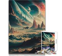 Interstellar Horizons Adults 1000 Pieces Puzzle Strategic Thinking Learning Game Ideal Meaningful Gift for Any Event Size 38x26cm