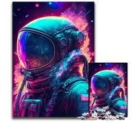 Interstellar Illusionist 1000Pc Adults Jigsaw Puzzle Wooden Puzzles Challenging Brain Teaser for Teenagers, Family Game Night Fun 50x75CM/19.68x29.52inch