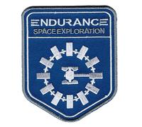 Interstellar Movie Space Exploration Unknown Universe Endurance Uniform Hook Patch