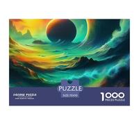 Interstellar Ocean 1000 Piece Jigsaw Puzzle Science Fiction for Age 12+ Challenging Activities Memory Games Relaxing 70x50cm/1000pcs