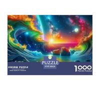 Interstellar Ocean 1000 Piece Jigsaw Puzzle Science Fiction for Age 12+ Educational Activities Memory Games Relaxing 38x26cm/1000pcs