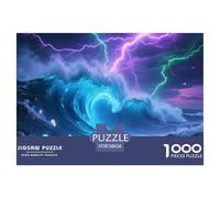 Interstellar Ocean 1000 Piece Jigsaw Puzzle Science Fiction for Age 12+ Educational Gift Memory Games Stress Relief 38x26cm/1000pcs