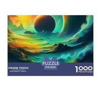 Interstellar Ocean 1000 Piece Jigsaw Puzzle Science Fiction for Age 12+ Educational Gift Memory Games Stress Relief 38x26cm/1000pcs