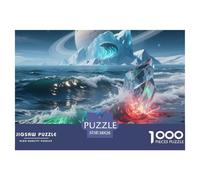 Interstellar Ocean 1000 Piece Jigsaw Puzzle Science Fiction for Age 12+ Fun Activities Memory Games Relaxing 38x26cm/1000pcs