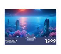 Interstellar Ocean 1000 Piece Puzzles Science Fiction for Age 12+ Fun Gift Memory Games Stress Relief 38x26cm/1000pcs