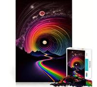Interstellar Passage Jigsaw Puzzles for Teenagers 1000 Piece Logic Build Sharp Color Fun Hobby Art Work (38x52cm)