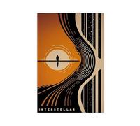 Interstellar Print Canvas Poster Bedroom Decor Landscape Office Room Decor Gift 16x24inch(40x60cm)