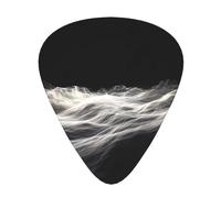 Interstellar Ripple Printed pick set - 12 pieces, thin, medium and thick guitar picks, suitable for guitar, bass, electric guitar and ukulele