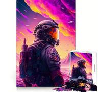Interstellar Space Is Wild 1000 Piece Jigsaw Puzzles for Adults Jigsaw Brain Think Pastime Game Real Challenge Xmas Santa Gift (38x52cm)