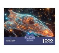 Interstellar Spacecraft1000Pieces JigsawPuzzlesVehicles ForAdults Challenging Brainteasing Age12+byth HomeDecoration Brainteasing Adults Jigsaw Puzzle 70x50cm/1000pcs