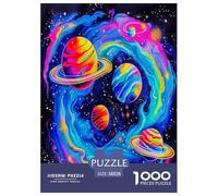 Interstellar Theme 1000 Piece Universe Jigsaw Puzzle for Adults And Kids Challenging Games 1000 Pieces Beautiful Decoration for Women, Gifts for Men 38x26cm/1000pcs