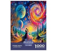 Interstellar Theme 1000 Piece Universe Jigsaw Puzzle for Adults And Kids Challenging Games 1000 Pieces Fun, Challenging & Brainteasing Adults for Women, Gifts for Men 38x26cm/1000pcs