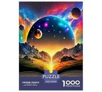 Interstellar Theme 1000 Piece Universe Jigsaw Puzzle for Adults And Kids Family Educational Games 1000 Pieces Beautiful Decoration Birthday Gifts 70x50cm/1000pcs