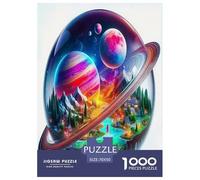 Interstellar Theme 1000 Piece Universe Jigsaw Puzzles for Adults And Kids Family Educational Games 1000 Pieces Fun, Challenging & Brainteasing Adults Birthday Gifts 70x50cm/1000pcs