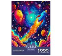 Interstellar Theme 1000 Piece Universe Jigsaws Puzzles for Adults And Kids Family Educational Games 1000 Pieces Fun, Challenging & Brainteasing Adults for Women, Gifts for Men 70x50cm/1000pcs