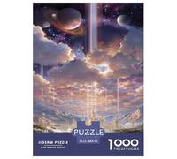 Interstellar Wonderland Jigsaw Puzzles Puzzles for Adults Kids. 1000 Pieces Interesting Whimsical Challenge Toy Educational Games Home Decoration for Adults& Kids Age 14 Years Up 52x38cm/1000pcs
