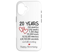 Intertwined Hearts Love Symbol Romantic Minimalist Design Case for iPhone 16