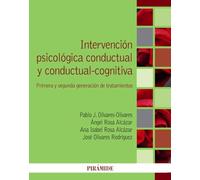 Intervención psicológica conductual y conductual-cognitiva: Primera y segunda generación de tratamientos